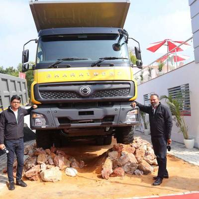 BharatBenz introduces high performance construction and mining trucks