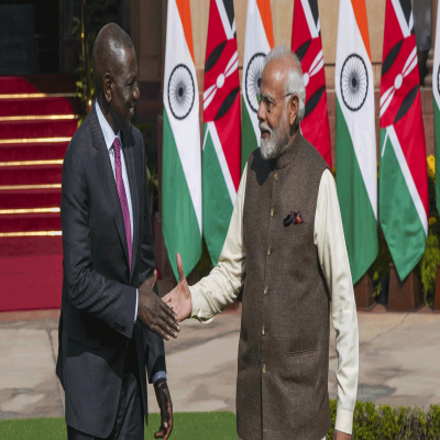 Kenyan President Woos Indian Companies for Manufacturing Hub
