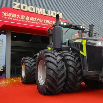 ZOOMLION Launches World’s Most Powerful Hybrid Wheeled Tractor DX7004