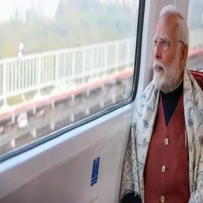 PM Modi Opens Metro Phase IV, Lays Rithala-Kundli Foundation