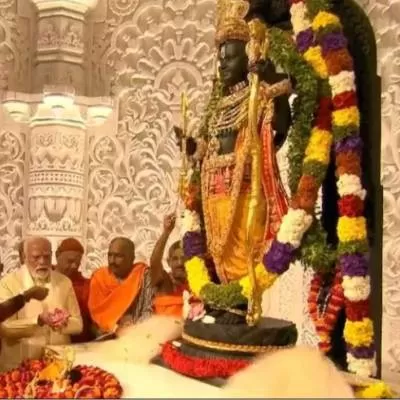 Ayodhya Ram Mandir inaugurated by PM Modi