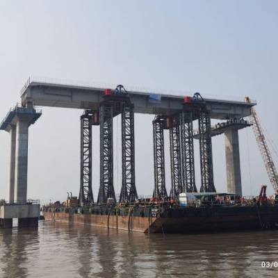 Mumbai Trans Harbour Link : First OSD span launched in Package-I