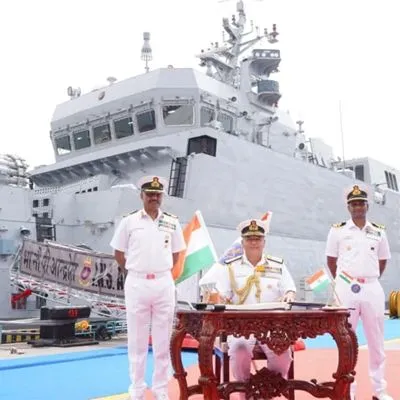Indian Navy Commissions INS Androth for Coastal Defence