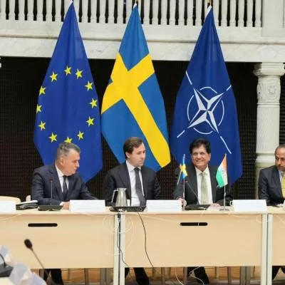 Piyush Goyal Strengthens India–Sweden Ties via Govt-Industry Talks