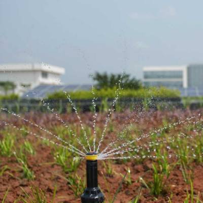 The Danfoss India campus reduces water intensity by two-thirds