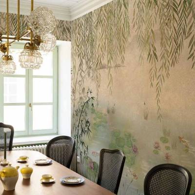 Dialogues by Nirmals’ eco-sensitive wallpapers by Coordonné