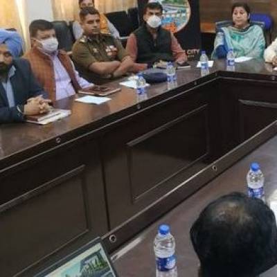 Jammu civic body reviews projects completed by Jammu Smart City