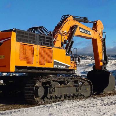 Develon launches DX1000LC-7, its largest excavator