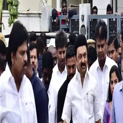 TN CM Stalin Inspects Rs.35,523 Crore Infrastructure Projects in Kolathur