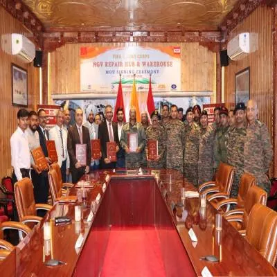 Indian Army and JCBL to Set Up Vehicle Repair Hub in Leh