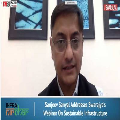 Sanjeev Sanyal: Invest more in infra, not in city master plans