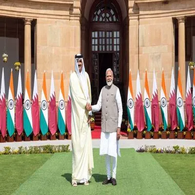 India, Qatar Set Target to Double Trade by 2030