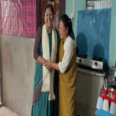Union Minister Savitri Thakur Inspects Key Initiatives in Khasi Hills