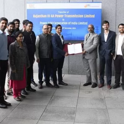 RECPDCL Transfers Rajasthan IV 4A Transmission Project to Power Grid