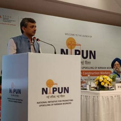 MoHUA launches NIPUN project to skill train construction workers