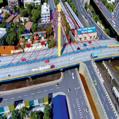 Mumbai's Reay Road cable-stayed bridge approaches completion