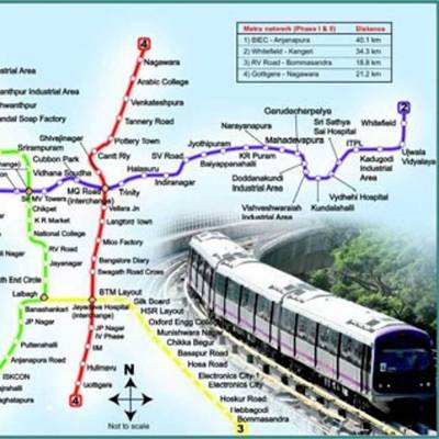 Karnataka to establish four new metro lines in Bengaluru 
