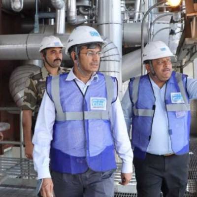 1,980 MW Karanpura Thermal Plant inspected by NTPC Chairman