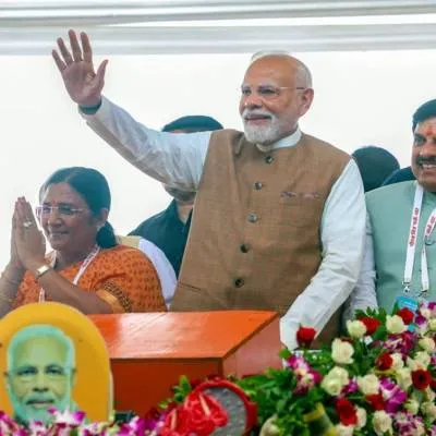 PM Modi Lays Foundation Stone, Inaugurates Key Projects in MP’s Dhar