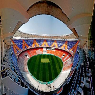 Building world’s largest cricket stadium 