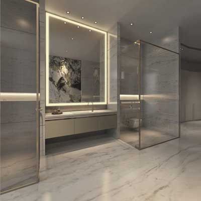 Modern luxurious bathrooms by Aparna Kaushik
