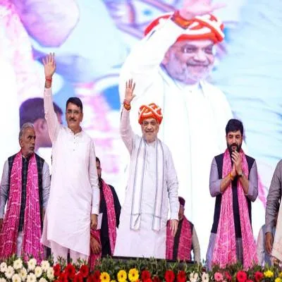 Amit Shah Opens Bio-CNG Plant, Hails Banas Dairy’s Growth