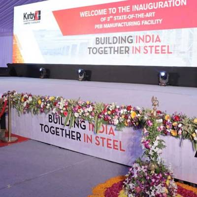 Kirby India inaugurates its third  PEB factory in Gujarat