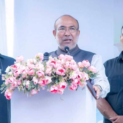 Manipur CM inaugurates developmental projects in Henglep