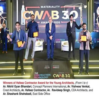 Hafeez Contractor raises urban concerns at CWAB Awards 