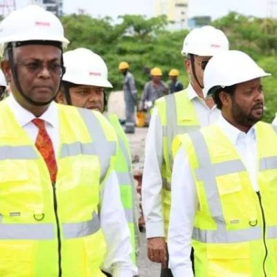 Afcons Bridge Project Reviewed in Maldives
