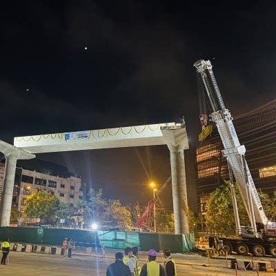 BMRCL launches first U-girder on Outer Ring Road 