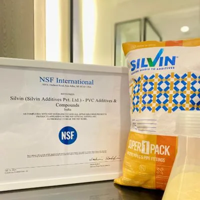 Silvin's CPVC Additive Gets NSF® Certification for Safety