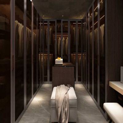 Luxury walk-in closet by Design Deconstruct