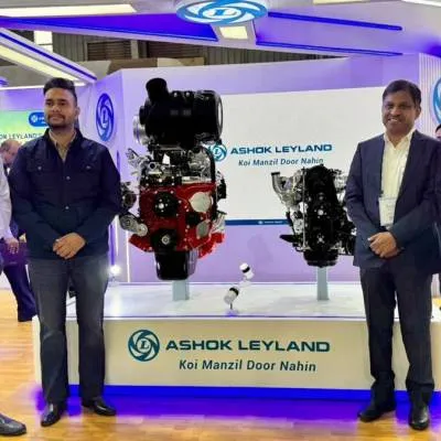 Ashok Leyland Debuts New CEV-V Compact Engine Series at EXCON 2025