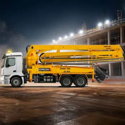 Ammann India Launches CPB36 Concrete Boom Pump