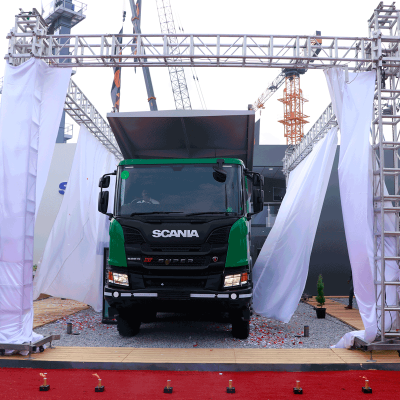 Scania Unveils G500 Super Heavy Tipper at EXCON 2023