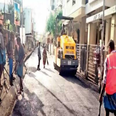 Relaying 500 roads in Chennai in 15 days