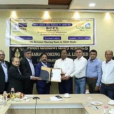 BCCL signs 1st MDO contract for coking coal extraction