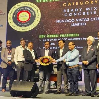 Nuvoco’s six RMC plants get GreenPro Ecolabel