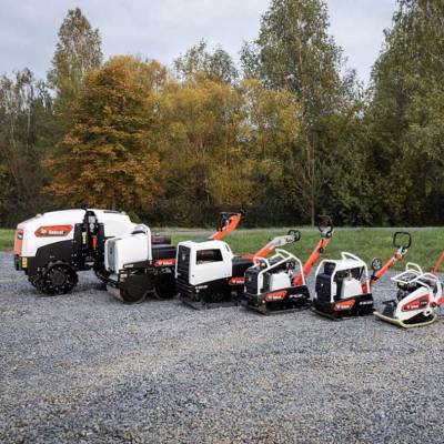 Bobcat launches its first light compaction line
