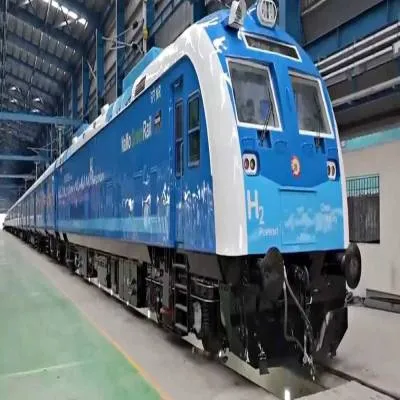 India Builds First Hydrogen Train for Pilot Run