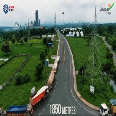 India builds world’s longest steel slag road, enters Guinness World Records