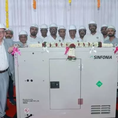  Cooper, Sinfonia Launch India’s First CPCB IV+ LPG Genset 