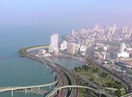 The proposed 29.2-km Mumbai coastal road project would connect the Marine Drive area of south Mumbai to suburban Borivali in the north.