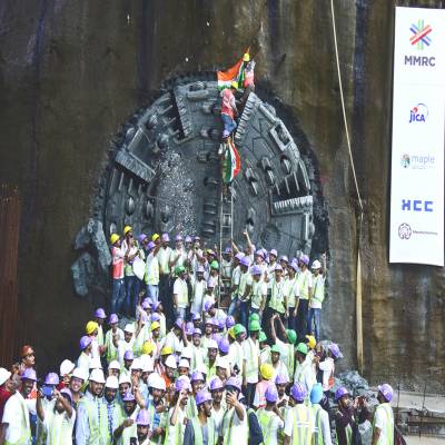 HCC completes 3.82 km tunnel for Mumbai Metro III