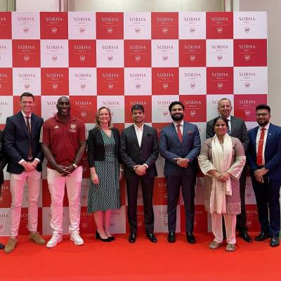 Arsenal announces partnership with Sobha Realty