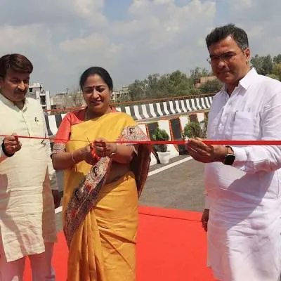 CM Inaugurates Six-Lane Nand Nagri–Gagan Flyover