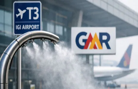 Delhi CM Inaugurates 120 Mist Spray Systems At IGI Airport
