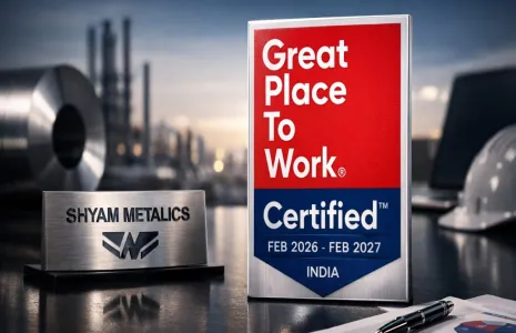 Shyam Metalics Certified As Great Place To Work In India