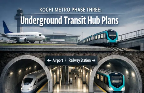 Kochi Metro Phase Three Plans Underground Transit Hub